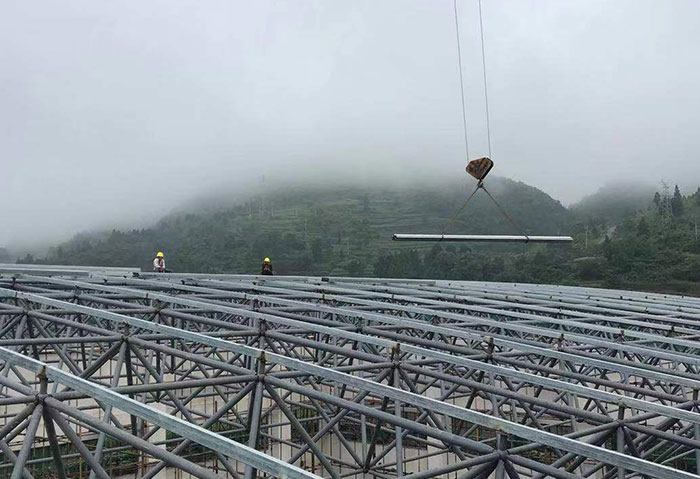 松江网架施工
